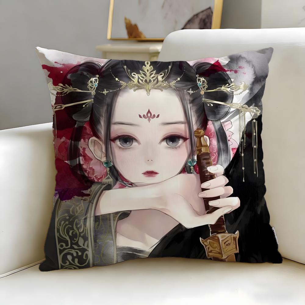 anime Raven of the Inner Palace Cushion Cover Soft EasyWash Pillow Case Versatile for Couch Bed Travel and Office 30X30cm
anime Raven of the Inner Palace Cushion Cover Soft EasyWash Pillow Case Versatile for Couch Bed Travel and Office 30X30cm