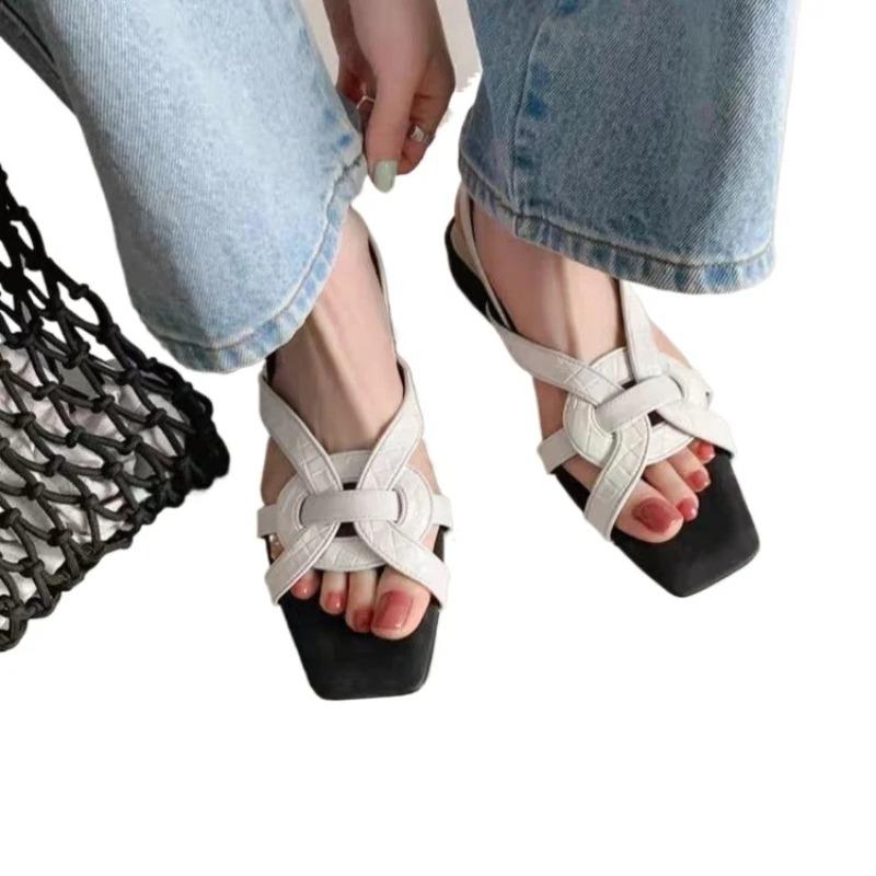2025 New Women s Fashion Leather Sandals Summer Woman Roman Shoes Casual Comfort Soft Beach Shoes Female Flat Sandals Size 35-41 35 коричневий
2025 New Women s Fashion Leather Sandals Summer Woman Roman Shoes Casual Comfort Soft Beach Shoes Female Flat Sandals Size 35-41 35 коричневий