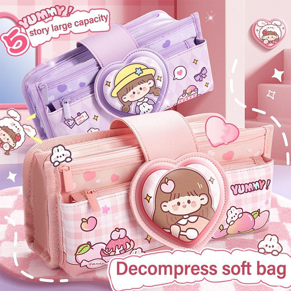 5 Layers Pen Bag Printing Pattern Stationery Storage Bag Cartoon Stationery Organizer Student 03
5 Layers Pen Bag Printing Pattern Stationery Storage Bag Cartoon Stationery Organizer Student 03