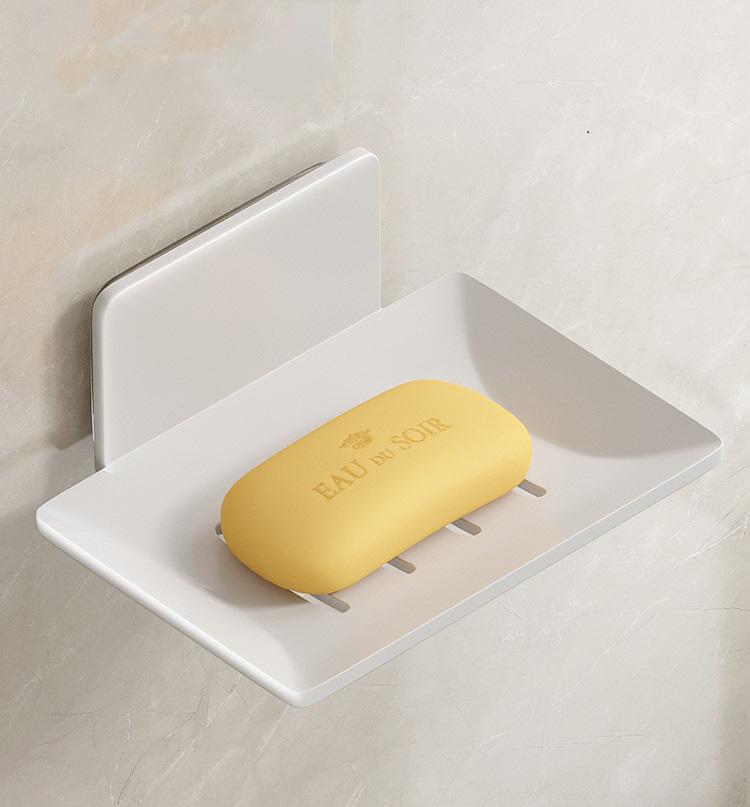 Removable bathroom soap dish creative drain space aluminum punch-free soap dish bathroom shelf wall-mounted reusable
Removable bathroom soap dish creative drain space aluminum punch-free soap dish bathroom shelf wall-mounted reusable