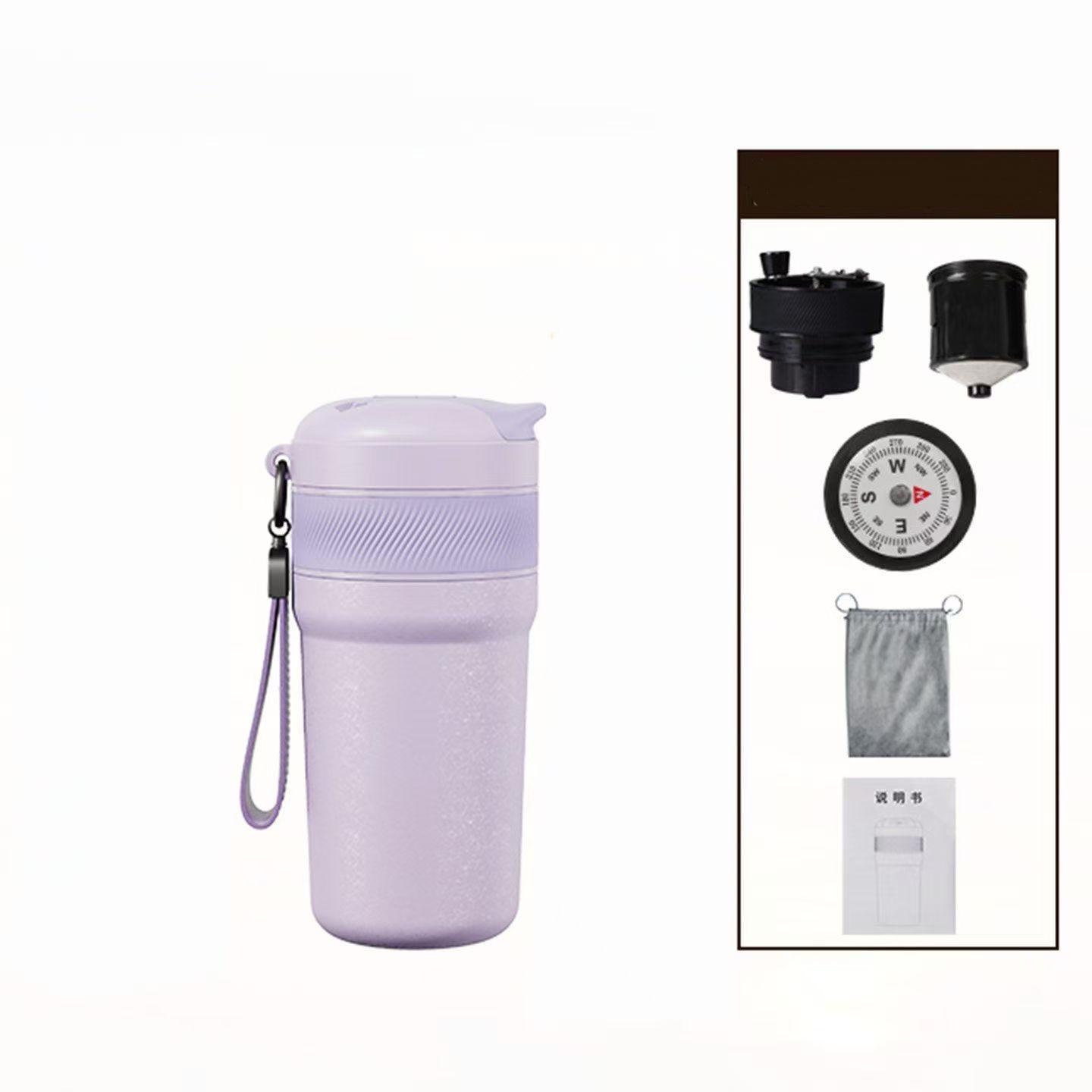 Portable Manual Pour Over Coffee Maker with Grinder – Travel & Camping Pour Over Set – All-in-One Portable Coffee Brewer Kit фіолетовий
Portable Manual Pour Over Coffee Maker with Grinder – Travel & Camping Pour Over Set – All-in-One Portable Coffee Brewer Kit фіолетовий