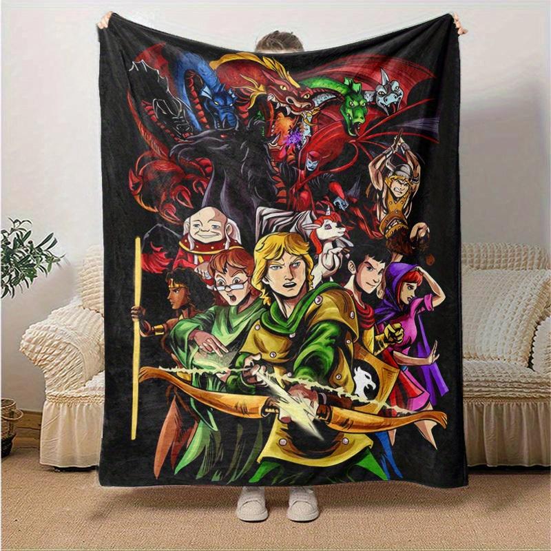 1pc Dragon s Lair Home Decor Blanket: A Cozy Flannel Throw for Your Couch, Perfect Gift for Bedroom, Living Room, Travel, Camping, Car, Beach, Office 130x150cm
1pc Dragon s Lair Home Decor Blanket: A Cozy Flannel Throw for Your Couch, Perfect Gift for Bedroom, Living Room, Travel, Camping, Car, Beach, Office 130x150cm