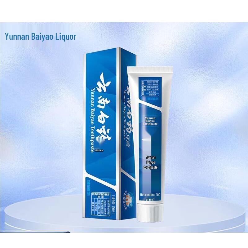 Yunnan Baiyao Multi-Effect Fluoride Toothpaste
Yunnan Baiyao Multi-Effect Fluoride Toothpaste