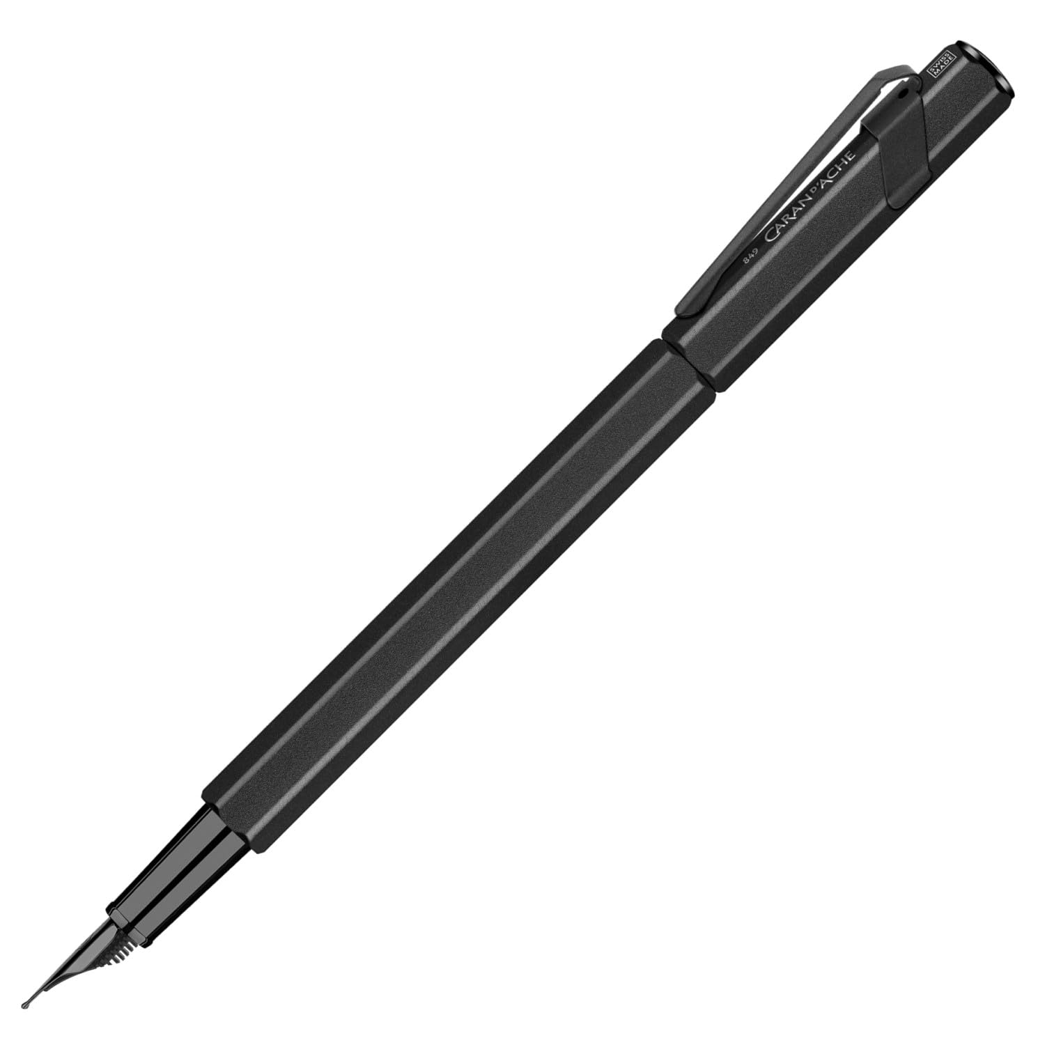 CARAN Caran Fountain Pen F Fine Nib 849 Black Edition Official Import D ACHE d Ache 0841-596
CARAN Caran Fountain Pen F Fine Nib 849 Black Edition Official Import D ACHE d Ache 0841-596