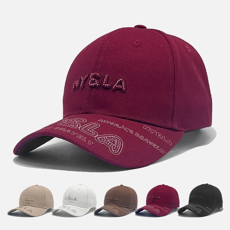 High quality NY & LA three-dimensional embroidery baseball cap men s outdoor sports sunscreen breathable sunshade versatile cap women M(56-58cm) чорний
High quality NY & LA three-dimensional embroidery baseball cap men s outdoor sports sunscreen breathable sunshade versatile cap women M(56-58cm) чорний