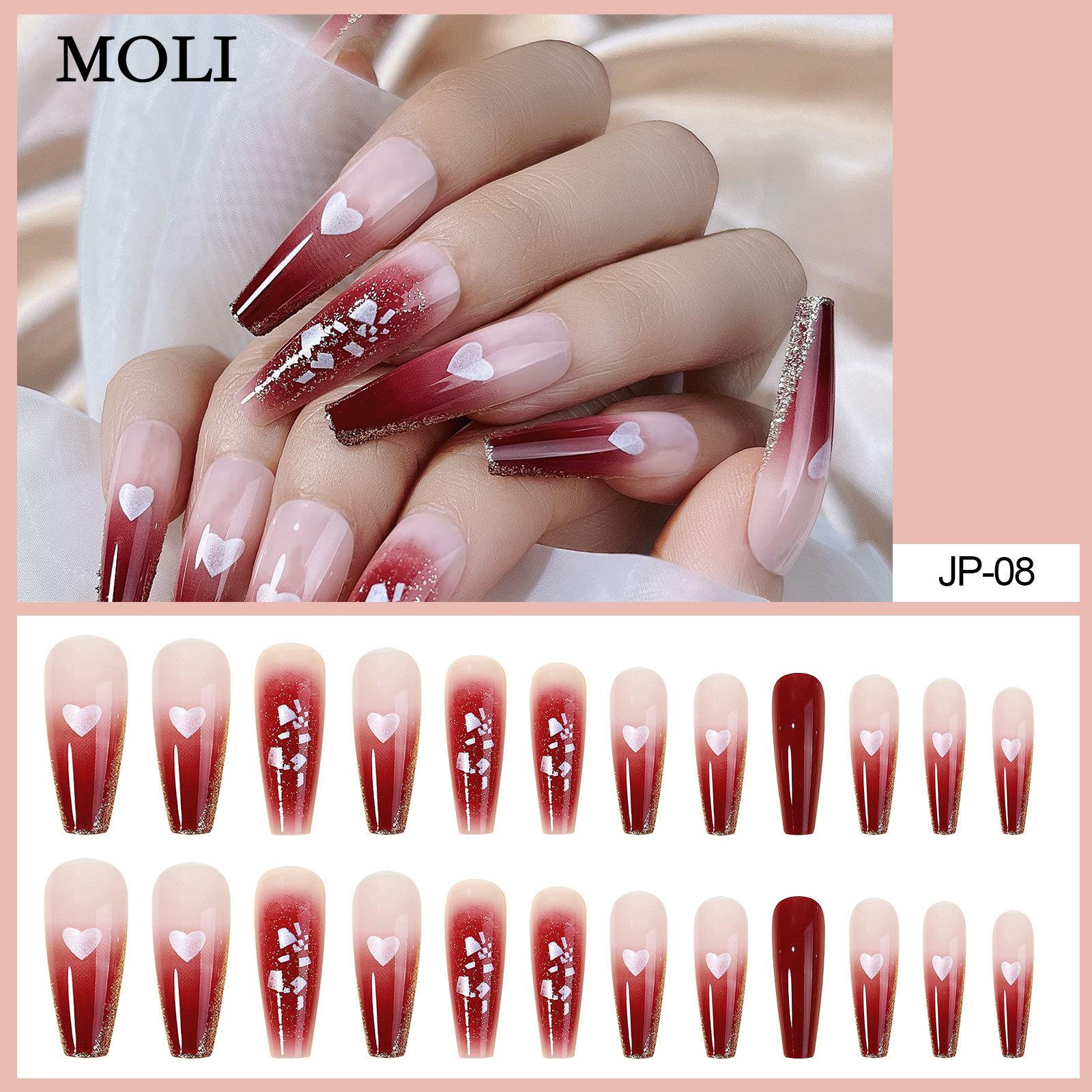 24PC Накладные ногти Наклейки на ногти Нажмите на полное покрытие Накладные ногти
24PC Накладные ногти Наклейки на ногти Нажмите на полное покрытие Накладные ногти