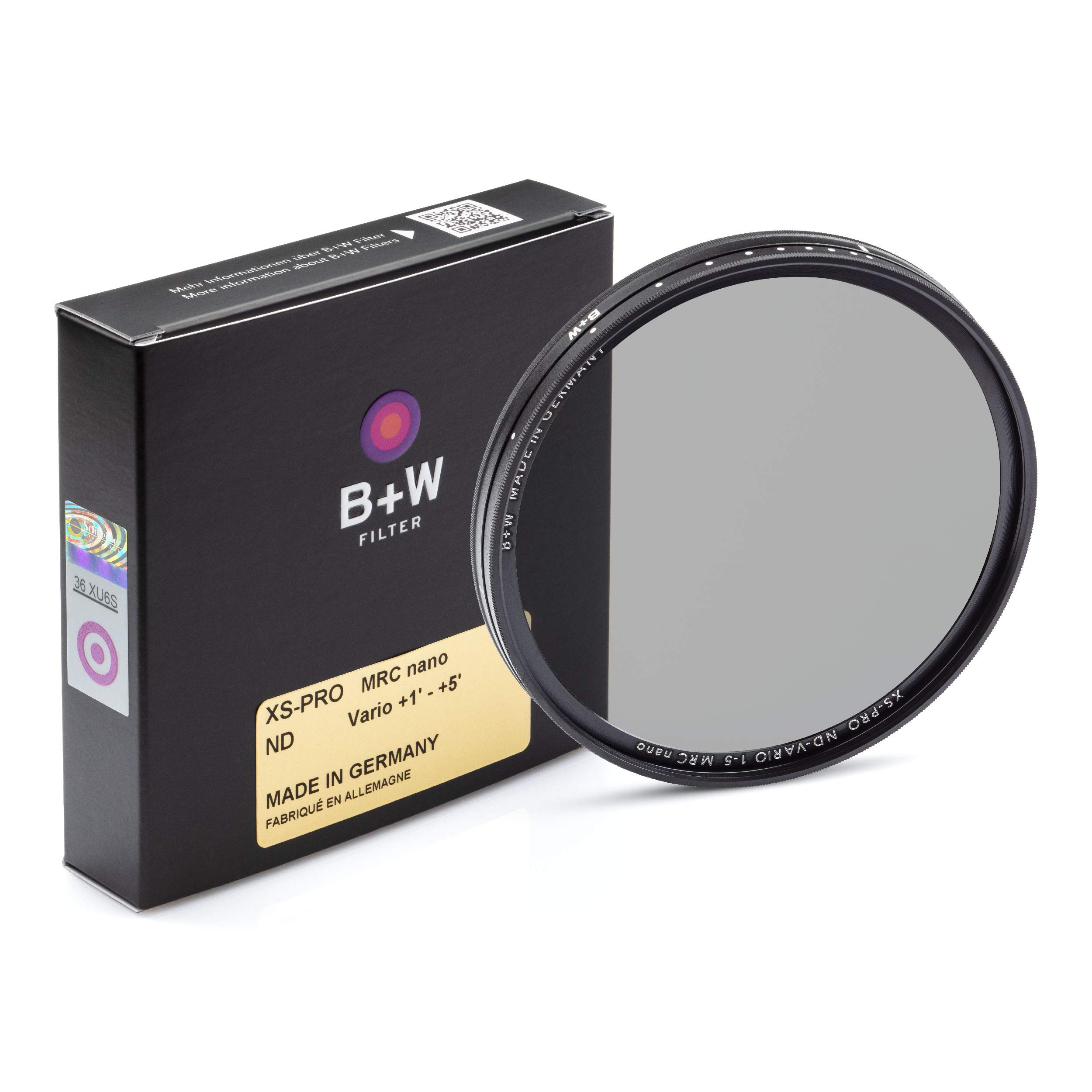 B+W 82mm XS-Pro Digital Vario Neutral Density with Nano Coating for Camera Lens
B+W 82mm XS-Pro Digital Vario Neutral Density with Nano Coating for Camera Lens