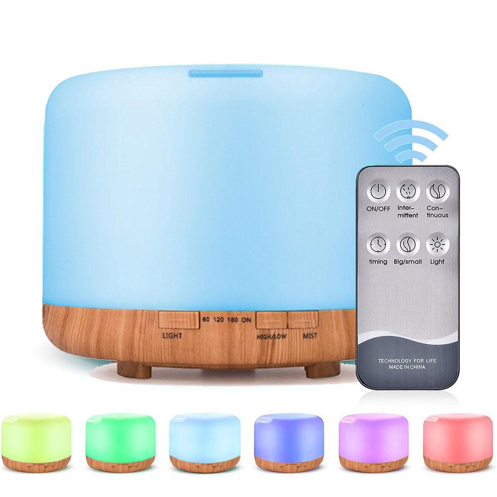 500ML Mini Humidifier Wood Grain Aroma Diffuser Essential Oil Diffuser Remote Control Colorful USB Air Humidifier for Home CHINA
500ML Mini Humidifier Wood Grain Aroma Diffuser Essential Oil Diffuser Remote Control Colorful USB Air Humidifier for Home CHINA