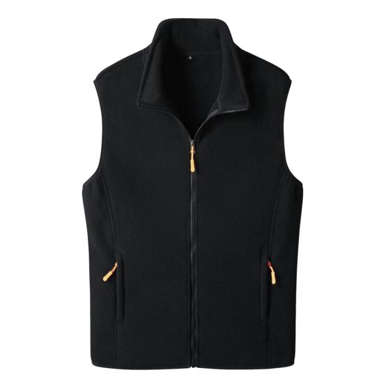 Мужской зимний жилет со стойкой, однотонный, с карманами на молнии, кардиган из полар-флиса, сохраняет тепло, повседневный стиль, зимняя куртка, мужской жилет-пальто для рыбалки, походов M чёрный
Мужской зимний жилет со стойкой, однотонный, с карманами на молнии, кардиган из полар-флиса, сохраняет тепло, повседневный стиль, зимняя куртка, мужской жилет-пальто для рыбалки, походов M чёрный