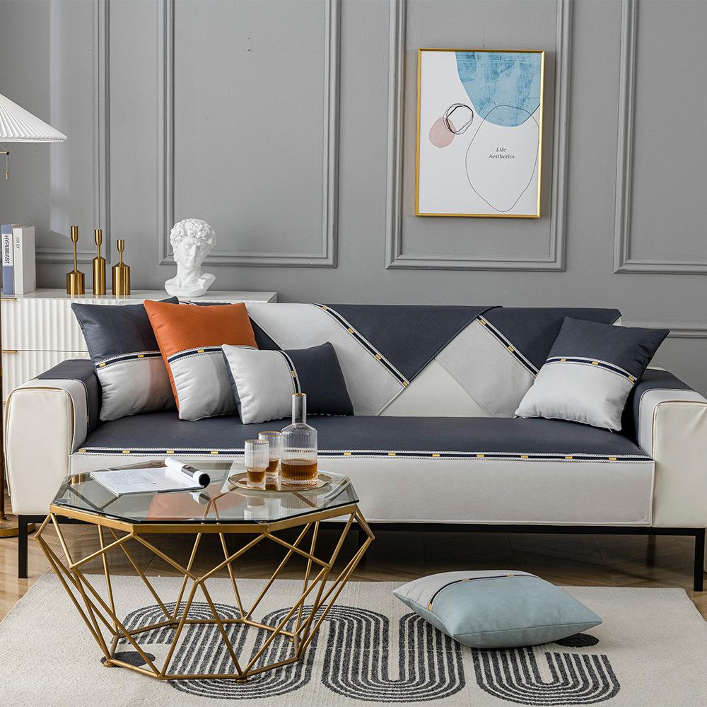 Подушка для дивана из искусственной кожи, универсальный нескользящий кожаный чехол для дивана на четыре сезона, простая современная водонепроницаемая подушка, полностью покрытая тканью 70*70
Подушка для дивана из искусственной кожи, универсальный нескользящий кожаный чехол для дивана на четыре сезона, простая современная водонепроницаемая подушка, полностью покрытая тканью 70*70