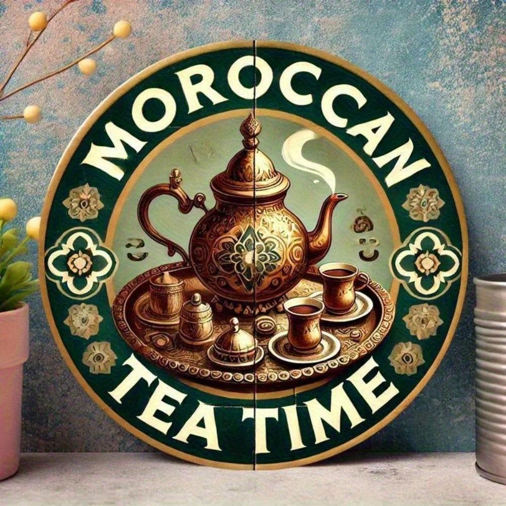 Vintage Teapot Floral Metal Tin Sign Moroccan Round Wall Art Retro Home Bar Cafe Decor 20x20 разноцветный
Vintage Teapot Floral Metal Tin Sign Moroccan Round Wall Art Retro Home Bar Cafe Decor 20x20 разноцветный