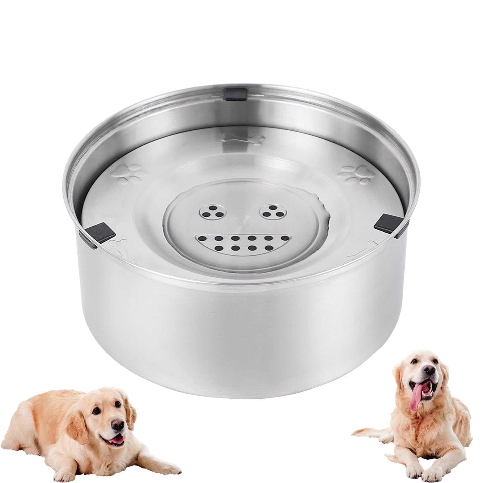 Bornoon Dog Water Large Capacity Stainless Easy to Clean Pet Stainless Steel Dog Large Dog Food Water Slow Speed Travel Water Bowl for Cats Large серебряный
Bornoon Dog Water Large Capacity Stainless Easy to Clean Pet Stainless Steel Dog Large Dog Food Water Slow Speed Travel Water Bowl for Cats Large серебряный