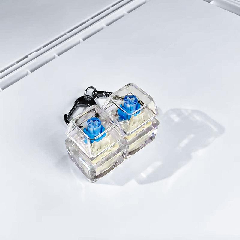 High-Transparency Key Decompression Toy Mechanical Keyboard 4-Key One-Font Luminous Decompression Keycap Keyboard Keychain Pendant With light
High-Transparency Key Decompression Toy Mechanical Keyboard 4-Key One-Font Luminous Decompression Keycap Keyboard Keychain Pendant With light