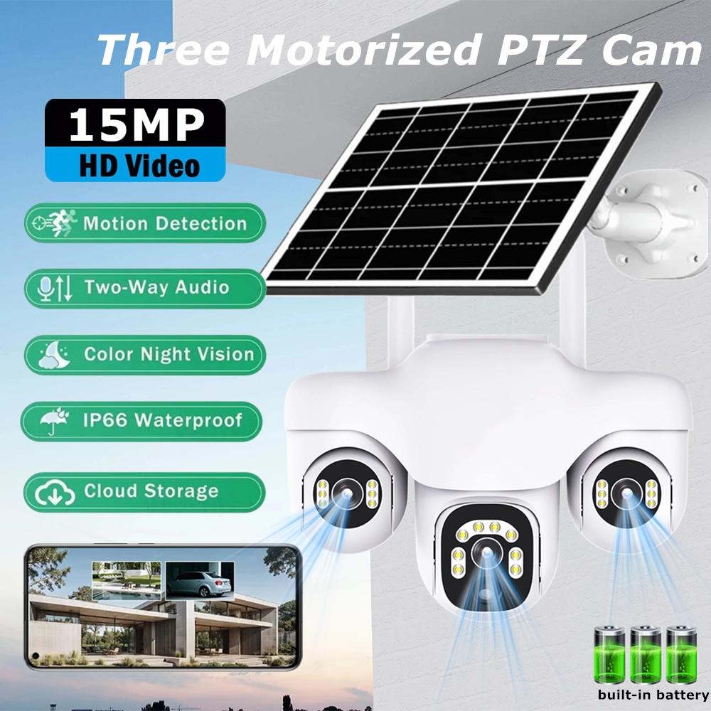 Solar Camera for Home Outdoor Use, Waterproof and Dustproof, Wiring-free, Three-screen Monitoring 【WIFI】Only Camera
Solar Camera for Home Outdoor Use, Waterproof and Dustproof, Wiring-free, Three-screen Monitoring 【WIFI】Only Camera