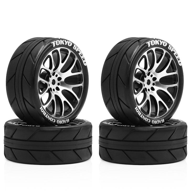4 pcs CNC aluminum 64mm RC rally racing wheel hub drift tire FW06 Tamiya TT01 TT02 XV01 1/10 RC racing upgrade parts wheel чорний
4 pcs CNC aluminum 64mm RC rally racing wheel hub drift tire FW06 Tamiya TT01 TT02 XV01 1/10 RC racing upgrade parts wheel чорний