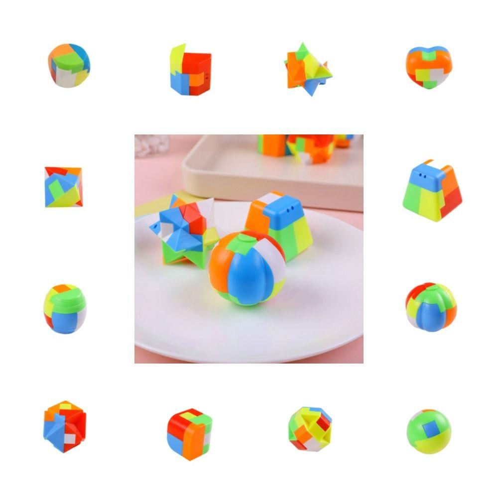Развивающие многоформенные игрушки Luban Lock Красочная головоломка 3D Головоломка Обучение Дошкольнику
Развивающие многоформенные игрушки Luban Lock Красочная головоломка 3D Головоломка Обучение Дошкольнику