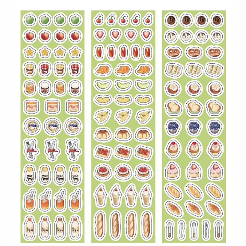 6 Sheets/Bag Cute Kawaii Daily Food Synthetic Paper Stickers for Scrapbook Stationery DIY Decoration Phone Case Notebook
6 Sheets/Bag Cute Kawaii Daily Food Synthetic Paper Stickers for Scrapbook Stationery DIY Decoration Phone Case Notebook