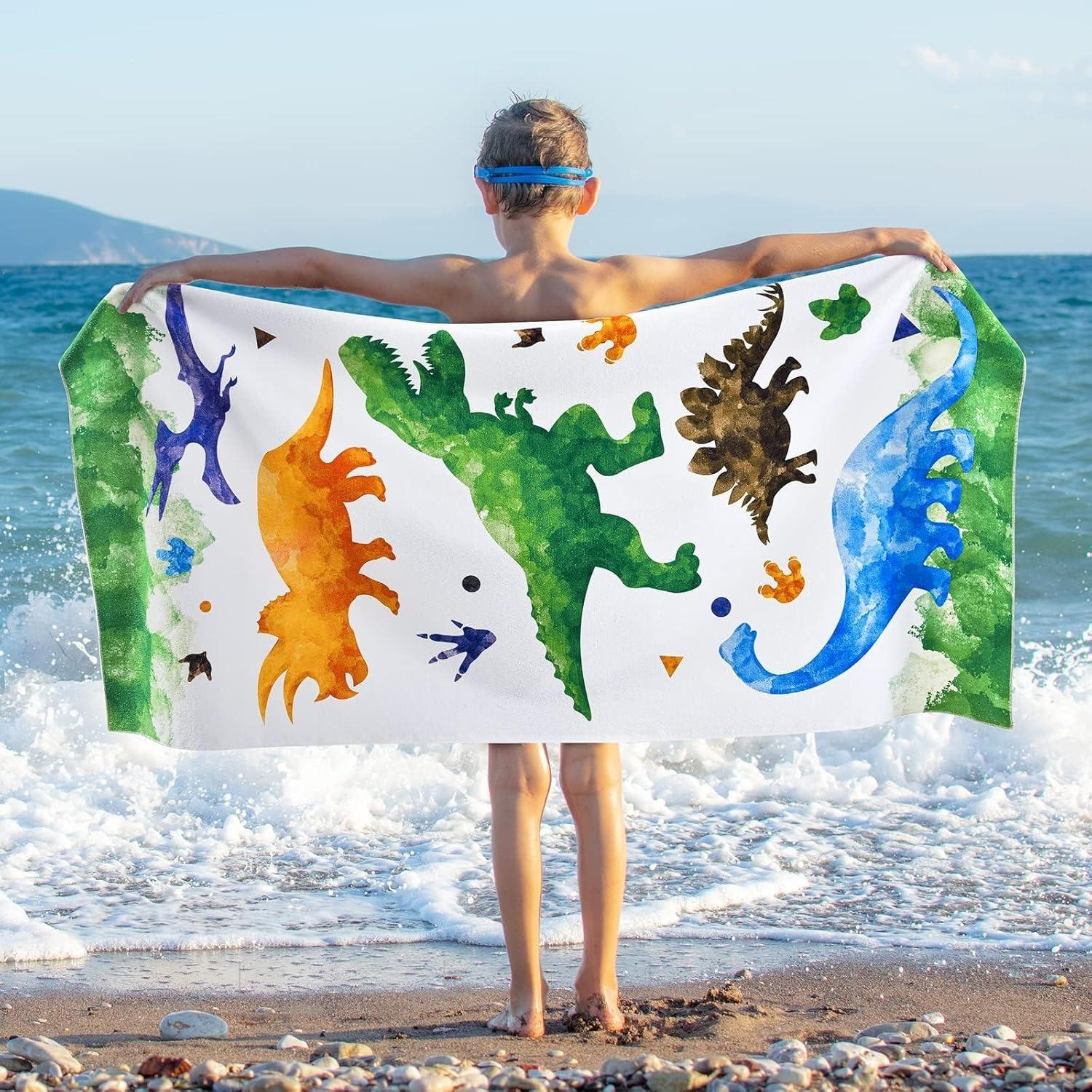 Cute Dinosaurs Beach Towel for Family stuffs friends Gifts Quick-Dry Sand free For Bath Yoga Tourism Beach GYM Camping Swimming W30*H60(CM)
Cute Dinosaurs Beach Towel for Family stuffs friends Gifts Quick-Dry Sand free For Bath Yoga Tourism Beach GYM Camping Swimming W30*H60(CM)