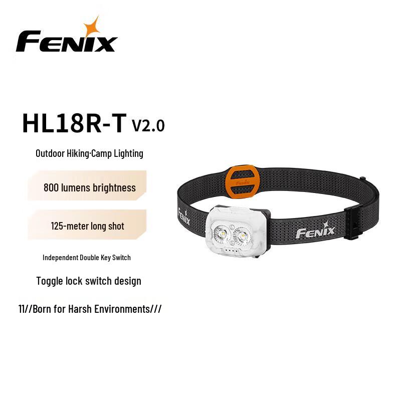 Fenix HL18R-T V2.0 Lightweight Trail Running Headlamp
Fenix HL18R-T V2.0 Lightweight Trail Running Headlamp