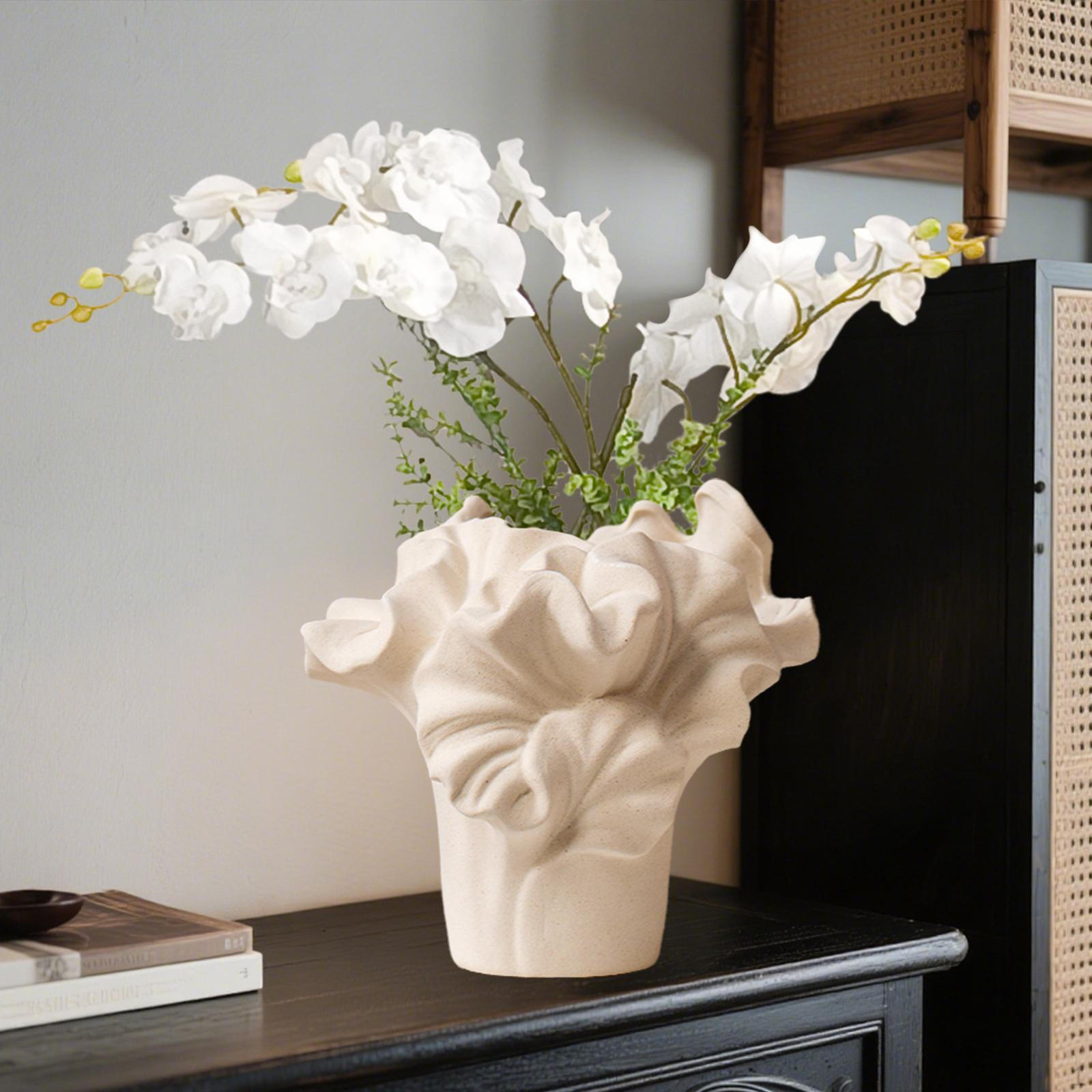 Ceramic Flower Vase Boho Ornament Multifunctional Simple Plant Pot Floral Arrangement for Desk Home Style H
Ceramic Flower Vase Boho Ornament Multifunctional Simple Plant Pot Floral Arrangement for Desk Home Style H