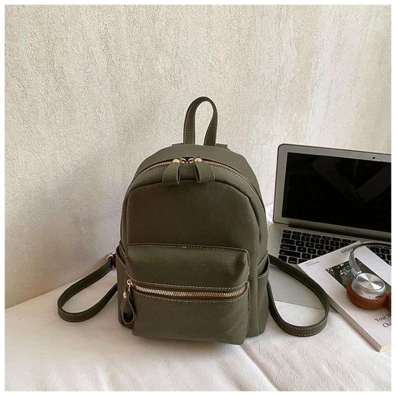 Winter new simple solid color backpack high value trend casual fashion commuter women s backpack зелений
Winter new simple solid color backpack high value trend casual fashion commuter women s backpack зелений