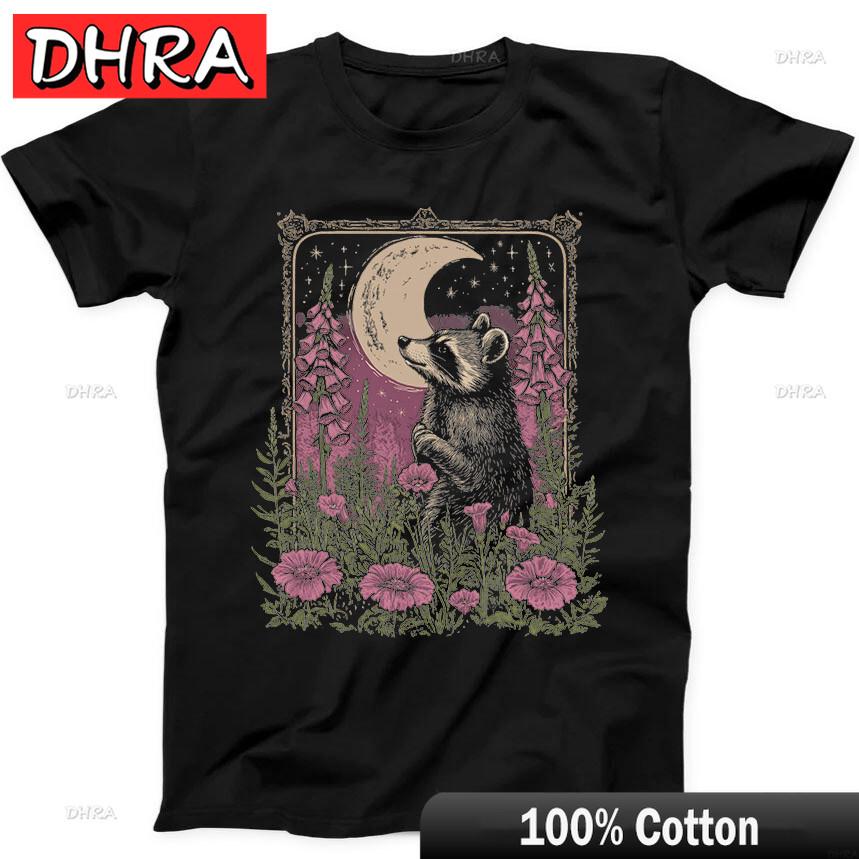 Raccoon Floral Moon Cottage Best Seller Funny Gift Black Tee T Shirt Trendy Graphic Tshirts Casual Unique Y2K Tees Shirts Female 4XL
Raccoon Floral Moon Cottage Best Seller Funny Gift Black Tee T Shirt Trendy Graphic Tshirts Casual Unique Y2K Tees Shirts Female 4XL