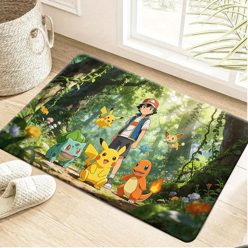 Cute Pokemon Charmander Cartoon Print Doormat Anti-slip Absorbent Floor Mat for Home Entrance Bedroom Living Room Decor 40cm x 60cm
Cute Pokemon Charmander Cartoon Print Doormat Anti-slip Absorbent Floor Mat for Home Entrance Bedroom Living Room Decor 40cm x 60cm