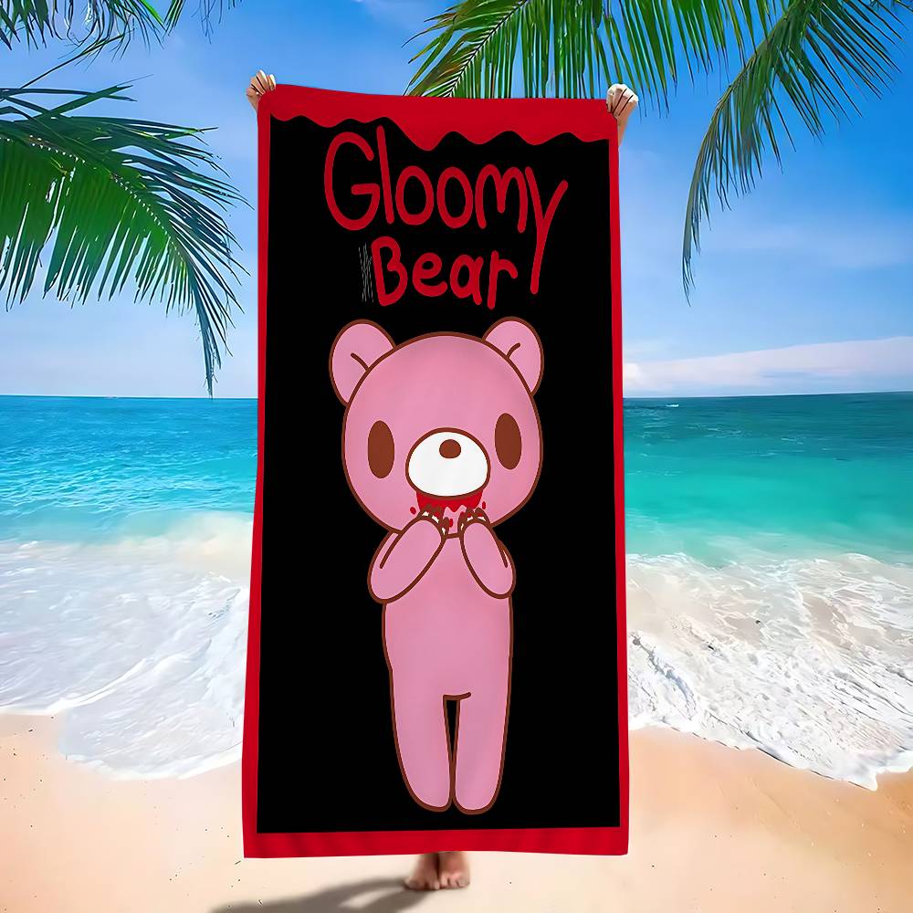 Cartoon G-gloomy Bear Microfiber Beach Towel Absorbent Quick Dry Soft Yoga Swimming Resort Mountain Climbing Towel W40*H60(CM)
Cartoon G-gloomy Bear Microfiber Beach Towel Absorbent Quick Dry Soft Yoga Swimming Resort Mountain Climbing Towel W40*H60(CM)