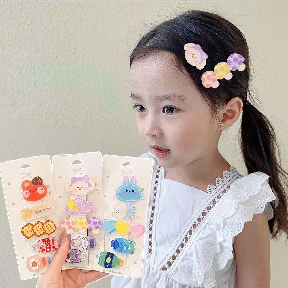 Flower Kids Hairpin Set Zinc Zinc Alloy Kids Hair Accessories Cartoon Kids Hair Clips Daily Life
Flower Kids Hairpin Set Zinc Zinc Alloy Kids Hair Accessories Cartoon Kids Hair Clips Daily Life