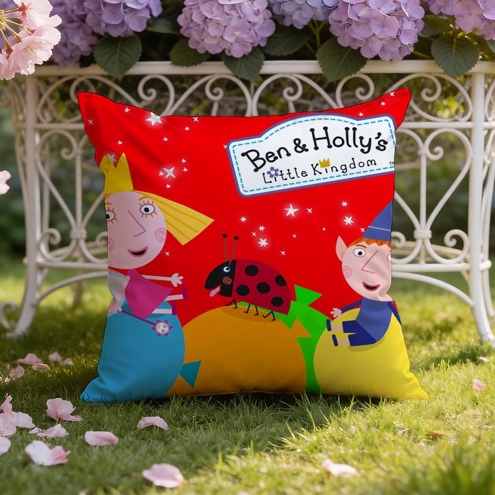B-Ben And H-Hollys Little Kingdom Cushion Cover Home & Car Dual-Scene Pillow Cover: Reversible for Premium Comfort 45X45cm
B-Ben And H-Hollys Little Kingdom Cushion Cover Home & Car Dual-Scene Pillow Cover: Reversible for Premium Comfort 45X45cm