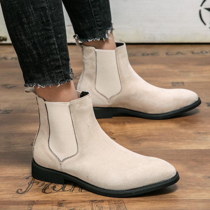 Autumn and winter large size men s high-top leather shoes 38-48 British pointed Chelsea boots trendy casual overalls leather boots 38 верблюд
Autumn and winter large size men s high-top leather shoes 38-48 British pointed Chelsea boots trendy casual overalls leather boots 38 верблюд