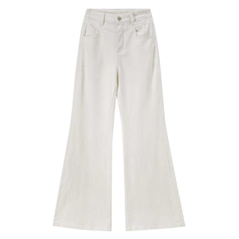 Women s High-Waist Flared Jeans with Contrast Stitching L
Women s High-Waist Flared Jeans with Contrast Stitching L