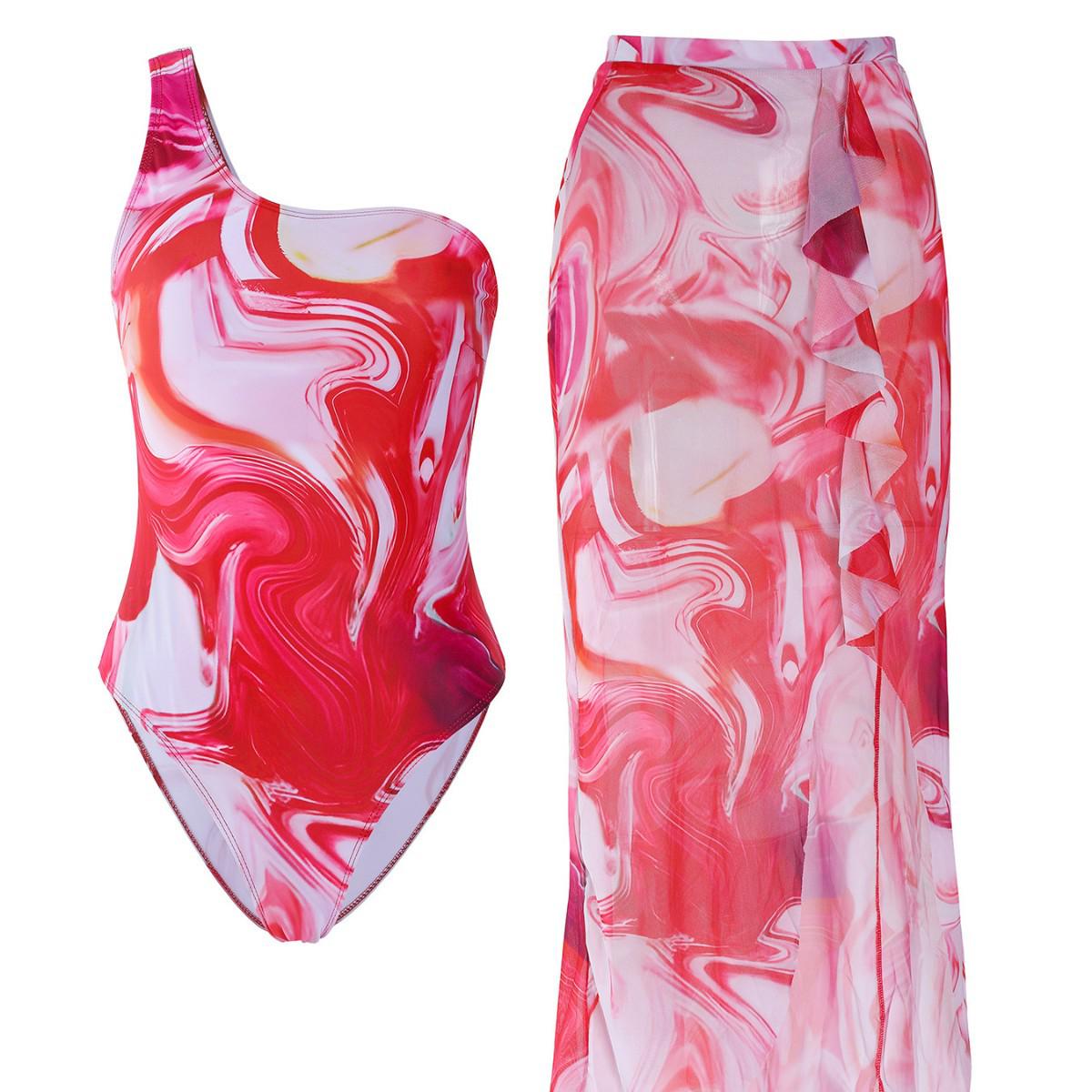 Psychedelic Color Fashion Swimsuit Set - One-Piece Sunscreen & Two-Piece DY030 Small квітковий
Psychedelic Color Fashion Swimsuit Set - One-Piece Sunscreen & Two-Piece DY030 Small квітковий