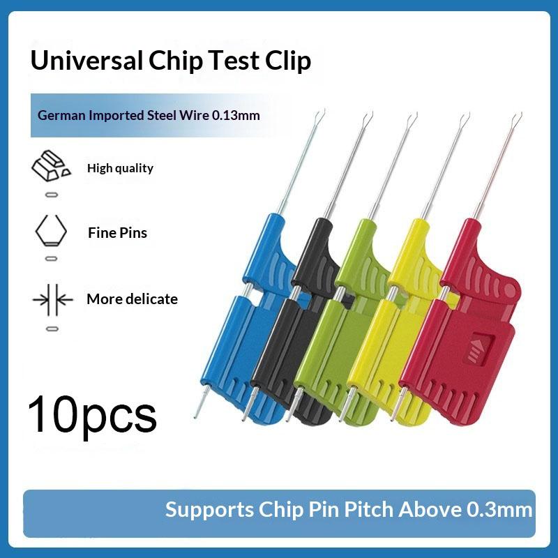 10Pcs Chip Ic Clamp Sop Soic Tsop Msop Ssop Smd Ic Test Clip Socket Adpter Programmer For Logic Analyzer Electrical Testing 10pcs
10Pcs Chip Ic Clamp Sop Soic Tsop Msop Ssop Smd Ic Test Clip Socket Adpter Programmer For Logic Analyzer Electrical Testing 10pcs