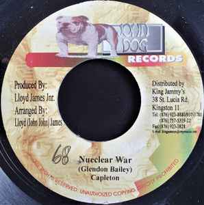 7inch Record CAPLETON - Nueclear War D11990 John Dog Record 2002 Jamaica Reggae, Ska & Dub Used
7inch Record CAPLETON - Nueclear War D11990 John Dog Record 2002 Jamaica Reggae, Ska & Dub Used