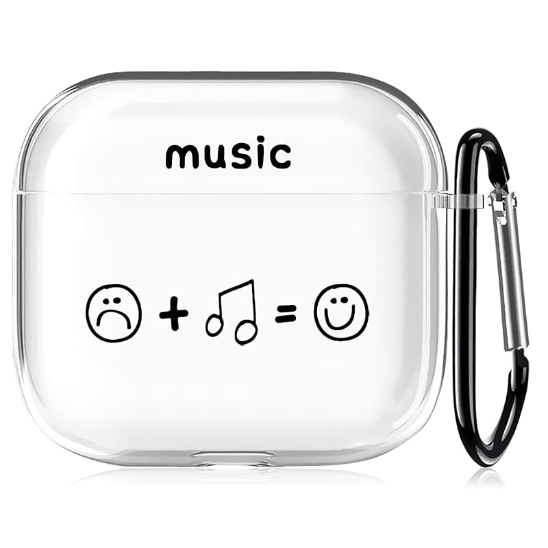 Airpods 4 Case (2024 model) Fashionable simple cool music music creativity design AirPods fourth generation case air pods cover With carabiner For
Airpods 4 Case (2024 model) Fashionable simple cool music music creativity design AirPods fourth generation case air pods cover With carabiner For