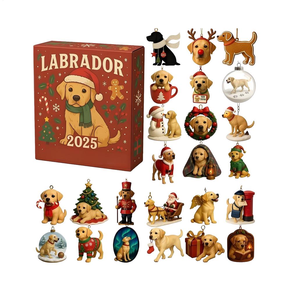 Dog Advent Calendar 2025 2D Acrylic Christmas Ornaments 24 Days Countdown Calendar Xmas Tree Decor Kids Adults Holiday Gift A
Dog Advent Calendar 2025 2D Acrylic Christmas Ornaments 24 Days Countdown Calendar Xmas Tree Decor Kids Adults Holiday Gift A