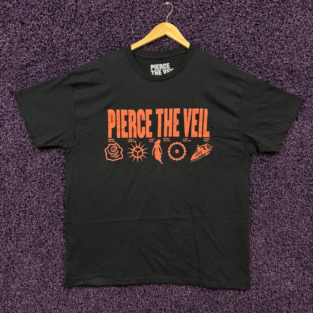 Pierce the Veil I Can039t Hear You Tshirt size Extra Large Unisex T-Shirt XXXL
Pierce the Veil I Can039t Hear You Tshirt size Extra Large Unisex T-Shirt XXXL