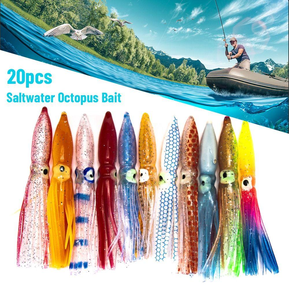 Soft Silicone Artificial 8cm 2.1g Fishing Tackle Saltwater Octopus Bait Squid Skirt Lure long tail
Soft Silicone Artificial 8cm 2.1g Fishing Tackle Saltwater Octopus Bait Squid Skirt Lure long tail
