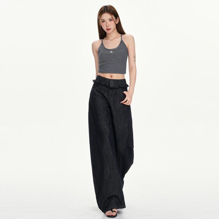 Women’s Retro Double Waist Straight-Leg Jeans - Tall, Lace, Summer 2025 Collection M
Women’s Retro Double Waist Straight-Leg Jeans - Tall, Lace, Summer 2025 Collection M