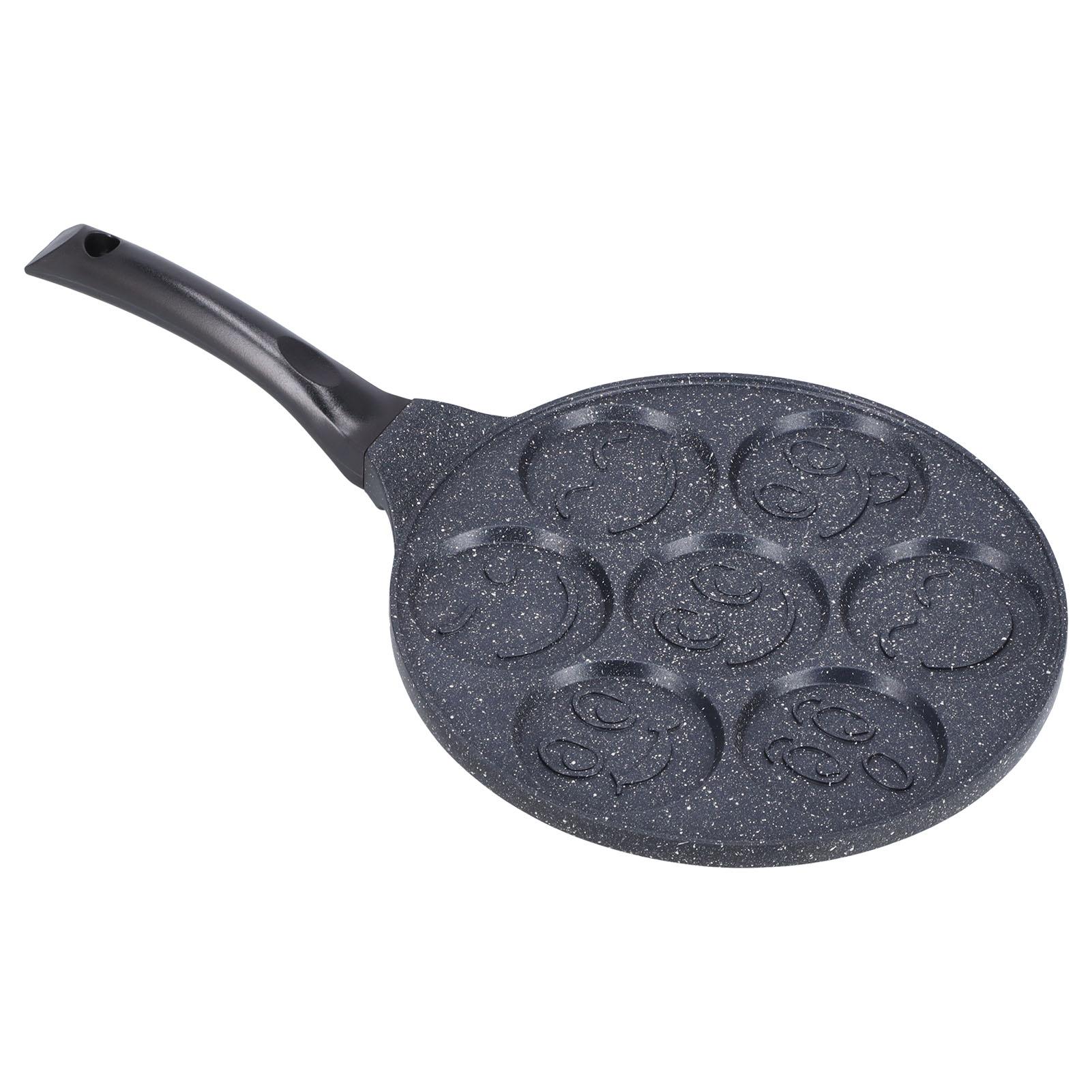 7 Hole Frying Pan Mini Flat Bottomed Pancake Pan Nonstick Hamburg Egg Frying Pan for Kitchen
7 Hole Frying Pan Mini Flat Bottomed Pancake Pan Nonstick Hamburg Egg Frying Pan for Kitchen