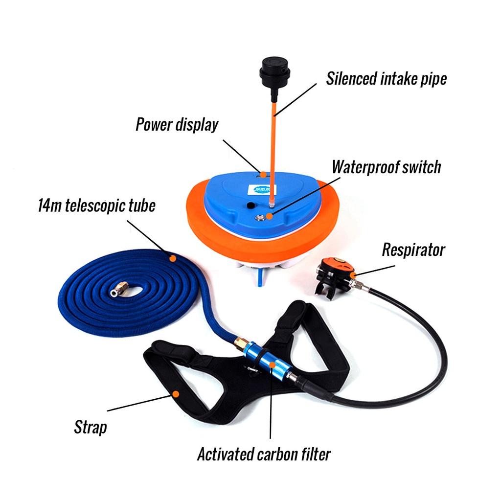 70 Ач Z500 Дыхательное оборудование для подводного плавания Мобильный аппарат ИВЛ Поддержка Глубина погружения до 14 метров 2,7-5 часов под водой Снорклинг 180 Вт
70 Ач Z500 Дыхательное оборудование для подводного плавания Мобильный аппарат ИВЛ Поддержка Глубина погружения до 14 метров 2,7-5 часов под водой Снорклинг 180 Вт