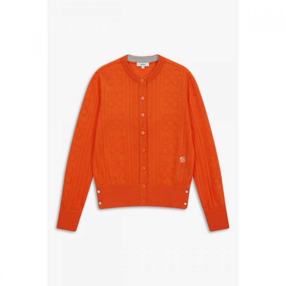 Eco Scalloped Round Neck Cardigan M
Eco Scalloped Round Neck Cardigan M