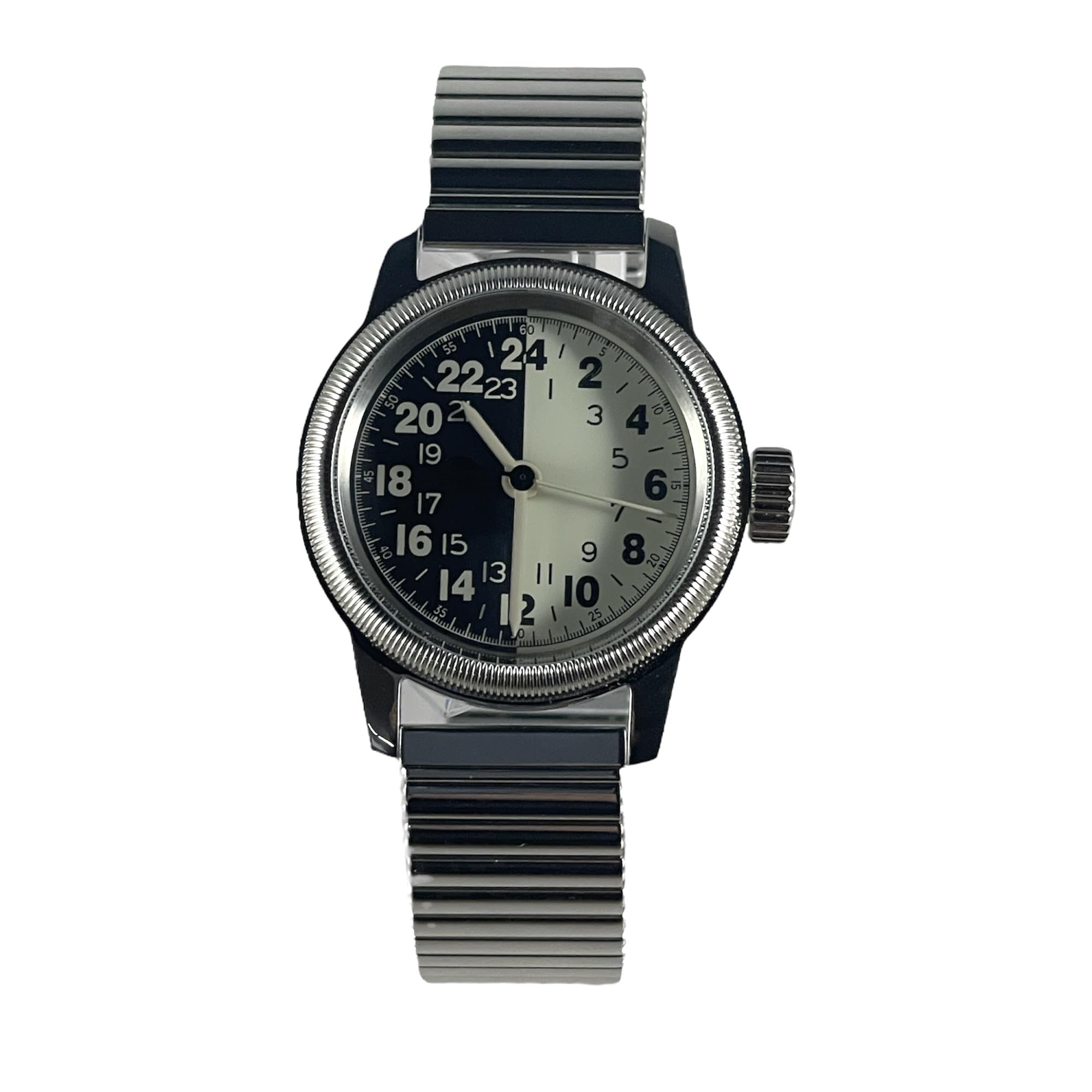 Military Type 24H Night with Extension Strap M.R.M.W. Men s Watch, A-17a, & Day,
Military Type 24H Night with Extension Strap M.R.M.W. Men s Watch, A-17a, & Day,
