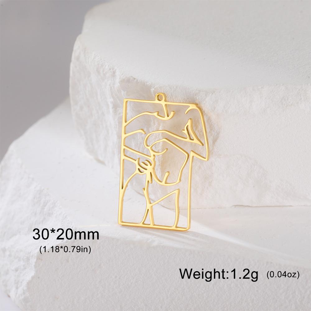 1pc Sexy Women Body Silhouette Stainless Steel Pendant for Necklace Earrings Jewelry Making Accessories
1pc Sexy Women Body Silhouette Stainless Steel Pendant for Necklace Earrings Jewelry Making Accessories