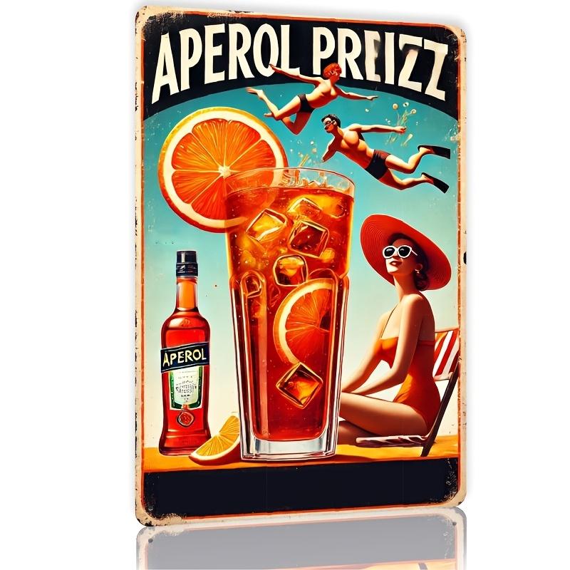 Room Decor Vintage Aperol Spritz Metal Tin Sign Iron Wall Art Retro Cocktail for Bar Cafe Beach House Farmhouse Out aluminum 20x30cm
Room Decor Vintage Aperol Spritz Metal Tin Sign Iron Wall Art Retro Cocktail for Bar Cafe Beach House Farmhouse Out aluminum 20x30cm