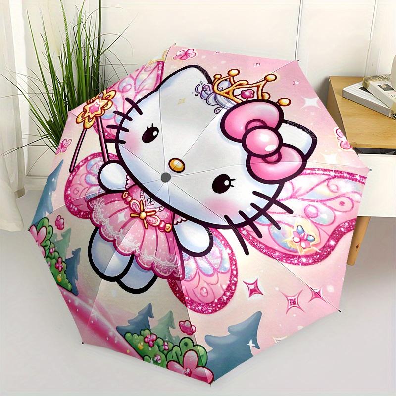 Hello Kitty,Fairy Automatic opening and closing folding umbrella with 8 rib frame and compact travel design,perfect for all occasions | St
Hello Kitty,Fairy Automatic opening and closing folding umbrella with 8 rib frame and compact travel design,perfect for all occasions | St