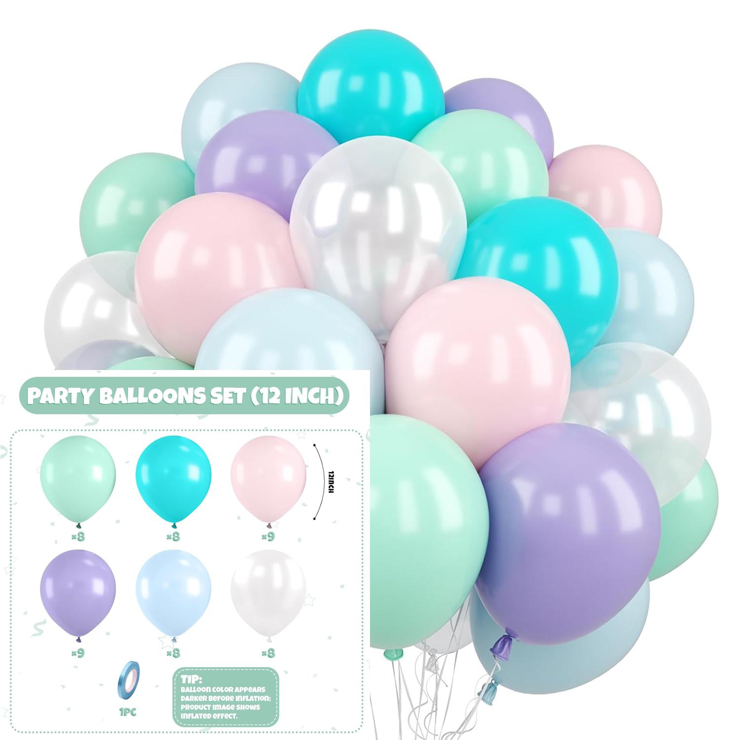 12inch 50pcs blue pink purple latex balloon set with confetti, suitable for weddings, birthdays, popular parties, bridal shower 12INCH
12inch 50pcs blue pink purple latex balloon set with confetti, suitable for weddings, birthdays, popular parties, bridal shower 12INCH
