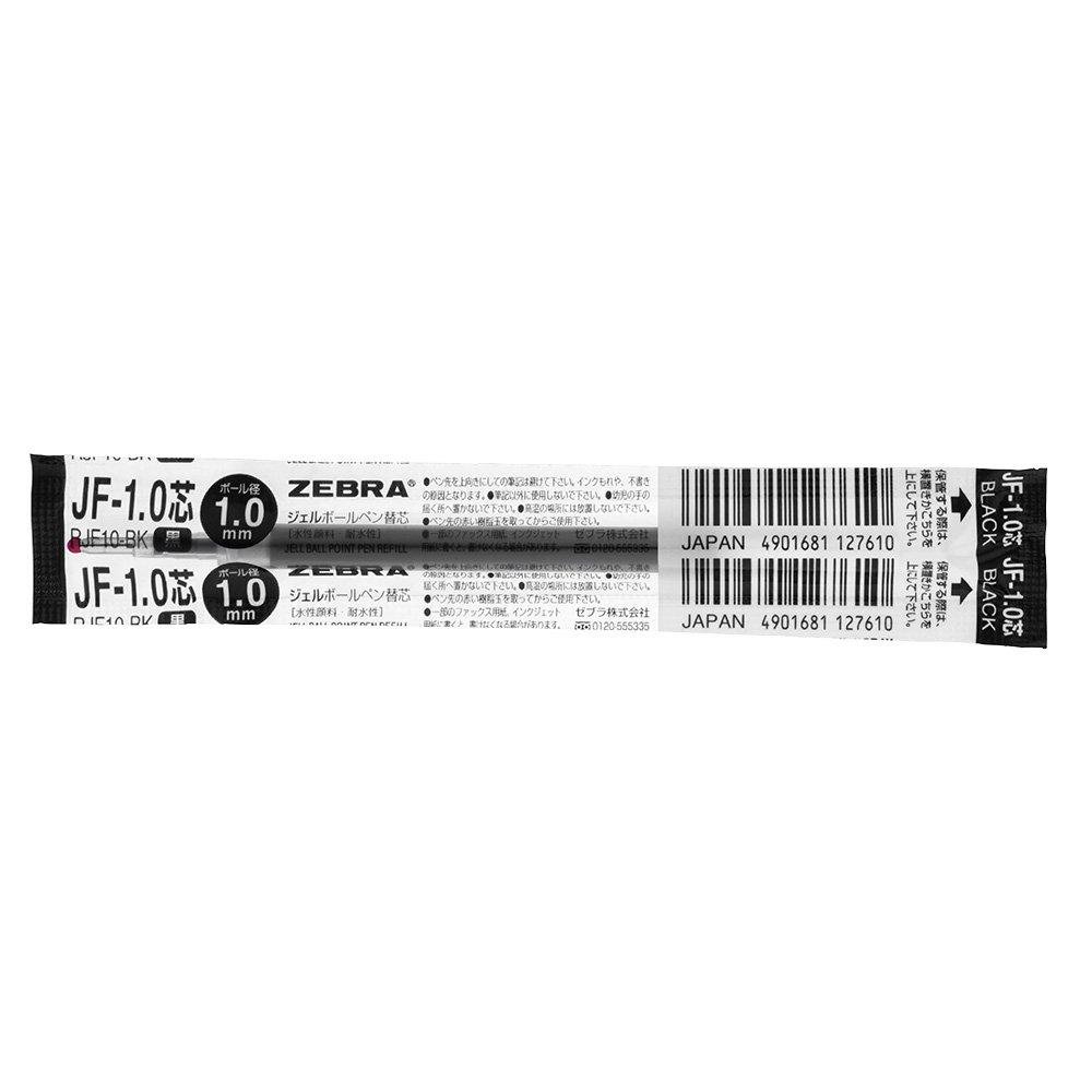 Zebra gel ballpoint pen refill Sarasa lead black 10 pieces JF-1.0 B-RJF10-BK
Zebra gel ballpoint pen refill Sarasa lead black 10 pieces JF-1.0 B-RJF10-BK