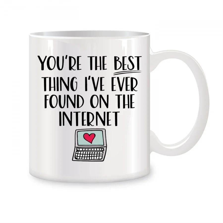 You re The Best Thing I ve Ever Found on The Internet Mugs For Her Birthday Gifts Novelty Coffee Ceramic Tea Cups White 11 oz 330ml
You re The Best Thing I ve Ever Found on The Internet Mugs For Her Birthday Gifts Novelty Coffee Ceramic Tea Cups White 11 oz 330ml